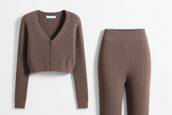 Women's Synthetic Fiber Knitted Two