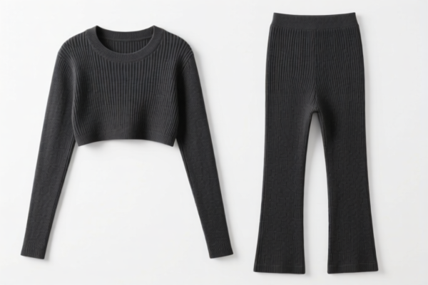 Women's Synthetic Fiber Knitted Two