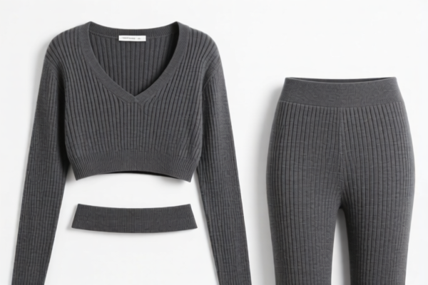 Women's Synthetic Fiber Knitted Two