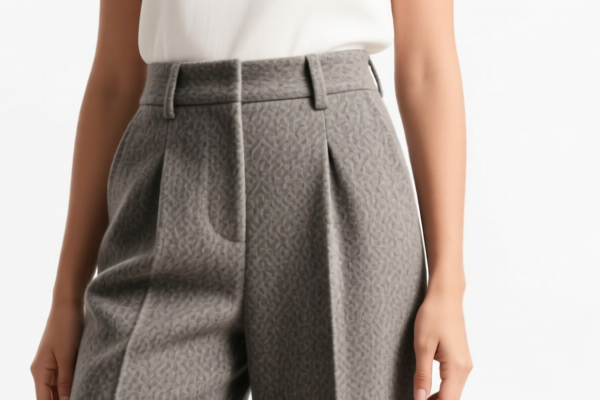 Women's Wool Trousers