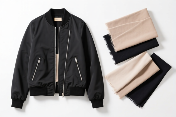 Women's jackets other textile materials