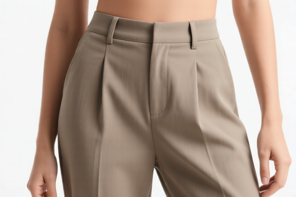 Women's or Girls' Casual Trousers of Other Textile Materials