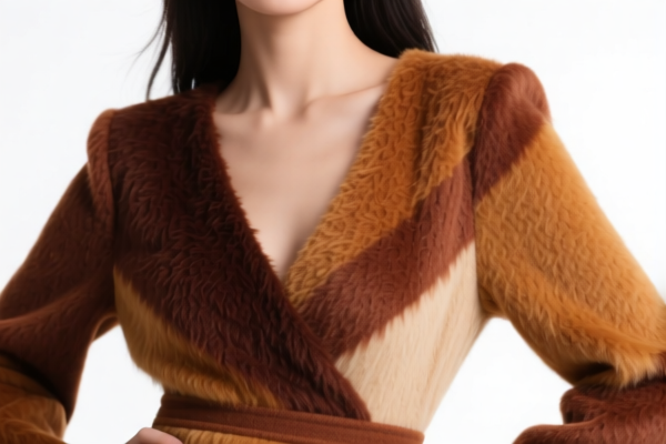 Women's autumn artificial fiber dress