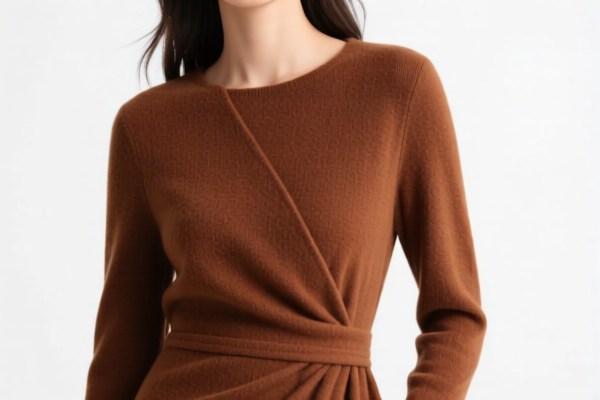 Women's autumn artificial fiber dress