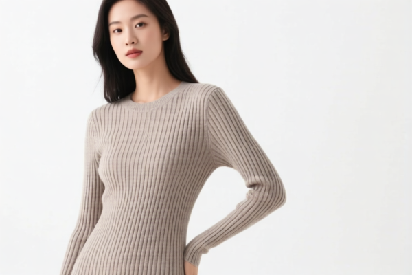 Women's long sleeve knitted dress