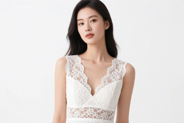 Women's Lace Dress (Other Textile Materials)