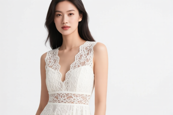 Women's Lace Dress (Other Textile Materials)