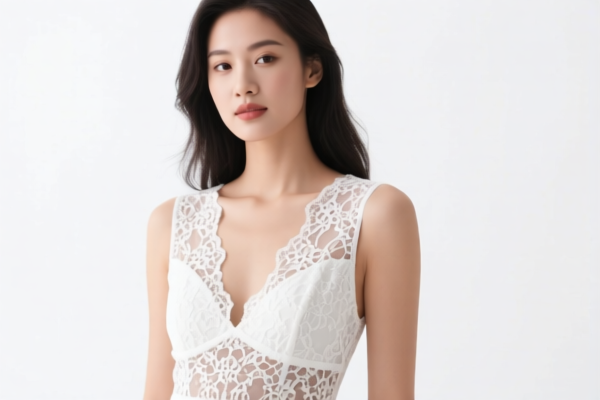 Women's Lace Dress (Other Textile Materials)
