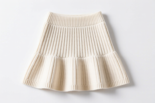 Girls' Daily Knitted Skirts