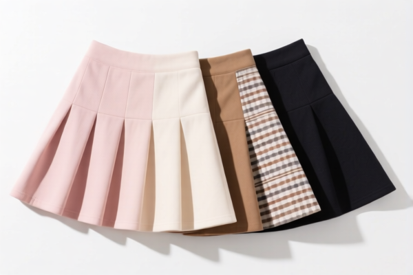 Girls' Skirts of Other Textile Materials