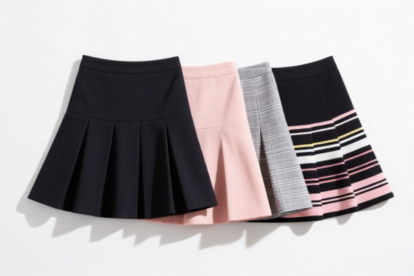 Girls' Skirts of Other Textile Materials