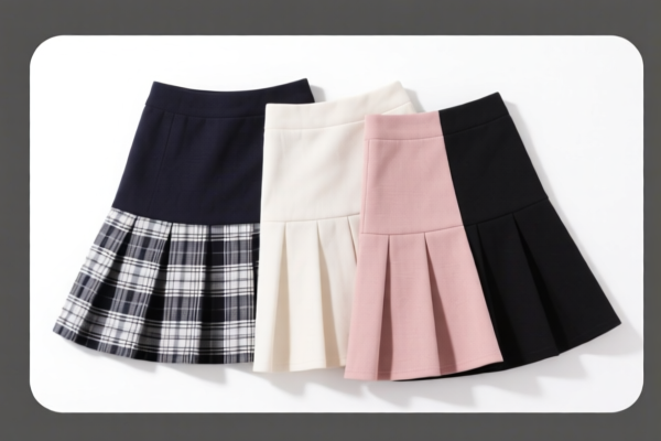 Girls' Skirts of Other Textile Materials
