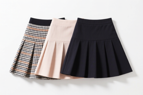 Girls' Skirts of Other Textile Materials