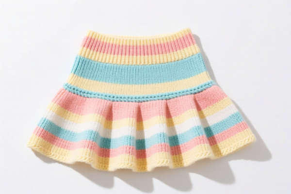 Girls' Summer Knitted Skirts