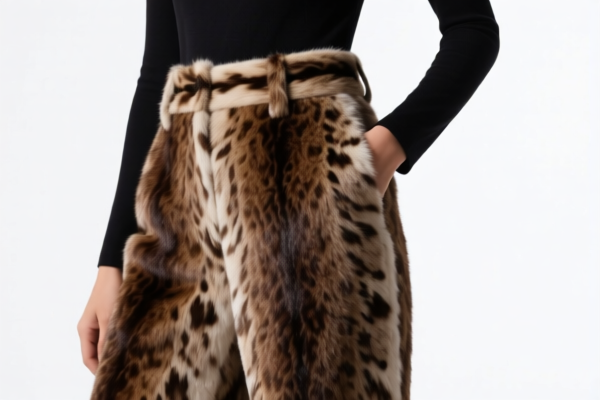 Women's Fine Animal Hair Work Trousers