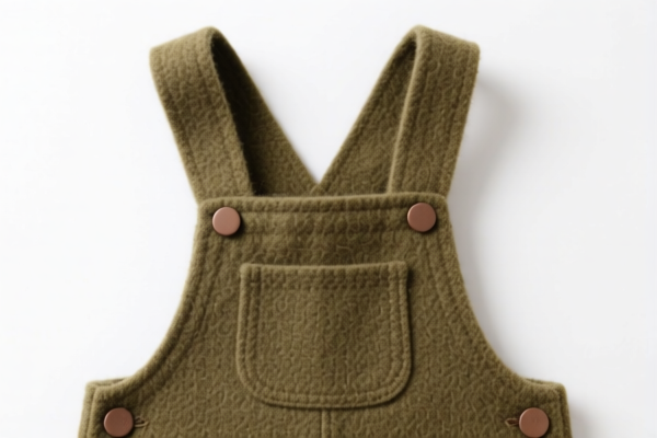 Girls' Wool Bib Overalls