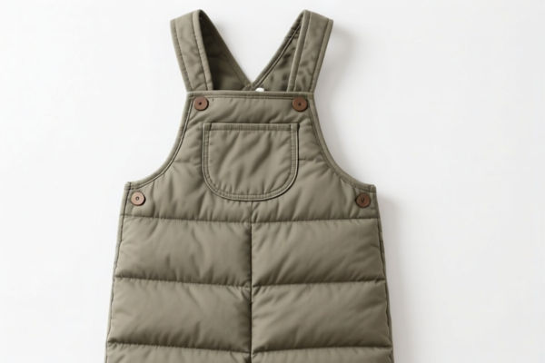 Girls' Cotton Insulated Bib Overalls
