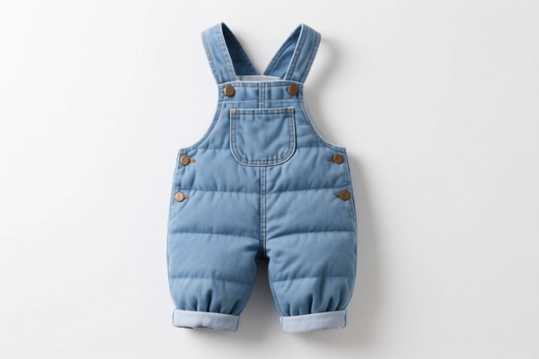Girls' Cotton Insulated Bib Overalls