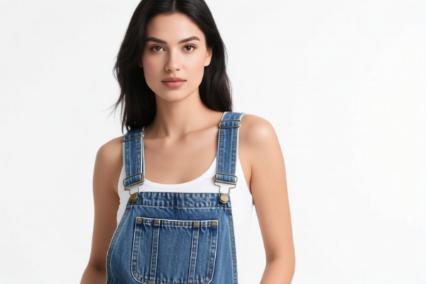 Women's Cotton Denim Overalls