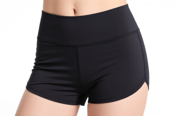 Girls' Synthetic Fiber Stretch Shorts