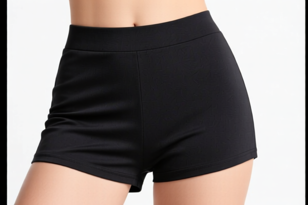 Women's artificial fiber shorts