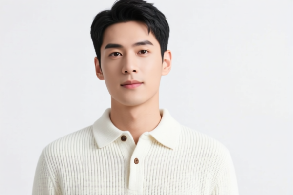 Men's Business Cotton Knitted Shirt