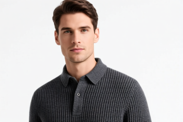 Men's_Boys' Autumn Knitted Wool Blend Shirts