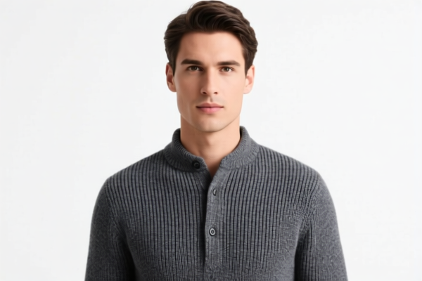 Men's_Boys' Autumn Knitted Wool Blend Shirts