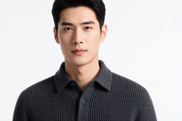 Men's_Boys' Autumn Knitted Wool Blend Shirts