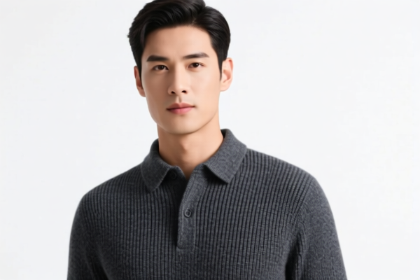 Men's_Boys' Autumn Knitted Wool Blend Shirts