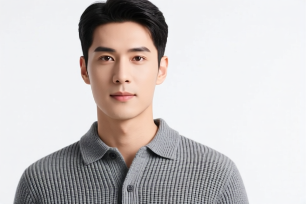 Men's Knitted Shirts of Other Textile Materials
