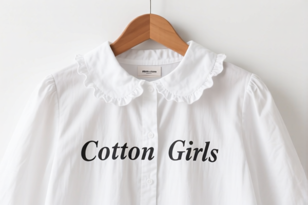 Cotton girls' blouses