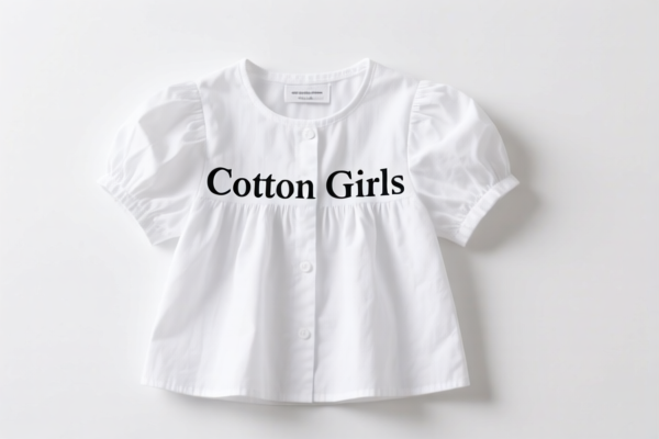 Cotton girls' blouses