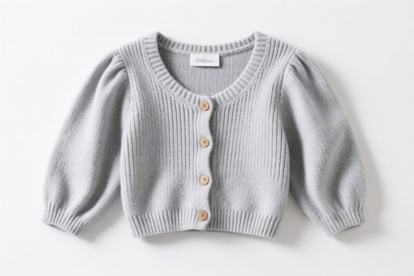 Girls' casual knitted blouse
