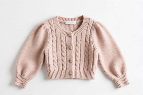 Girls' Wool Knitted Blouse