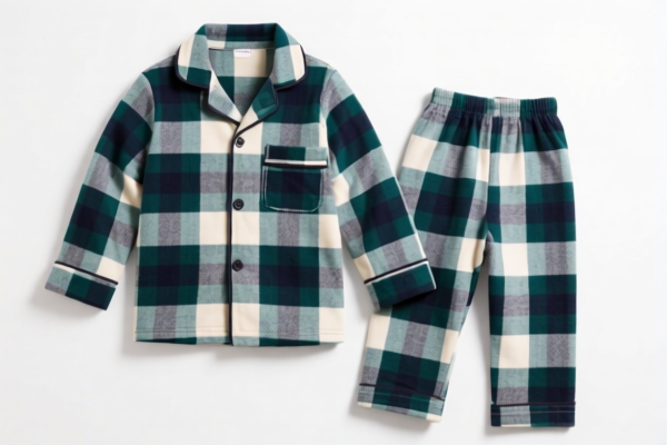 Boys' Flannel Pajama Set
