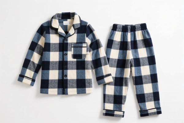 Boys' Flannel Pajama Set