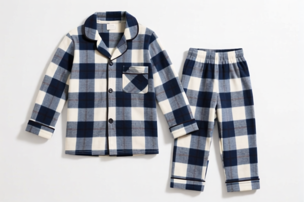 Boys' Flannel Pajama Set