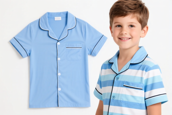 Boys' Summer Short Sleeve Pajamas