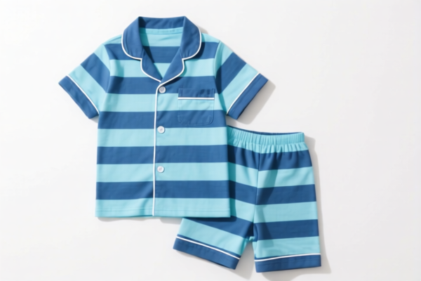 Boys' Summer Short Sleeve Pajamas