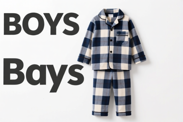 Boys' Flannel Pajamas