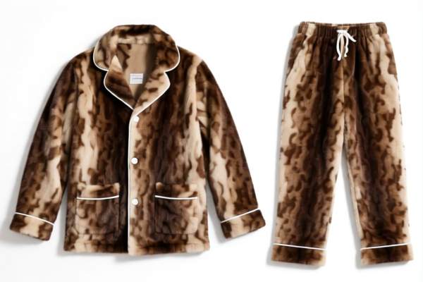 Men's Fine Animal Hair Pajama Set