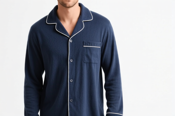 Men's Wool Long Sleeve Pajamas