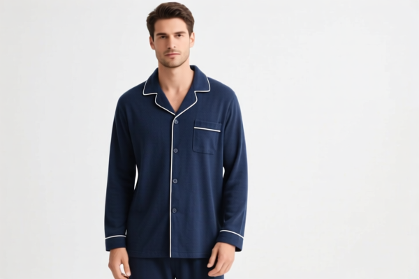 Men's Wool Long Sleeve Pajamas