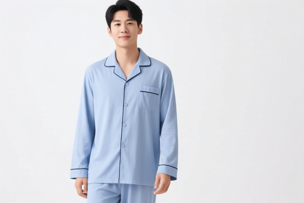 Men's Cotton Long Pants Sleepwear