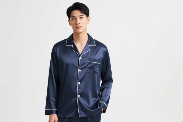 Men's Synthetic Fiber Pajamas