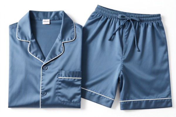 Men's Synthetic Fiber Summer Pajamas