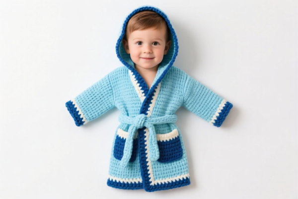 Boys' Crocheted Dressing Gowns