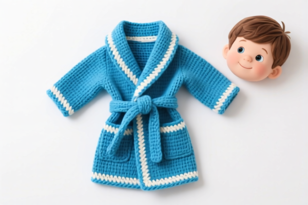 Boys' Crocheted Dressing Gowns