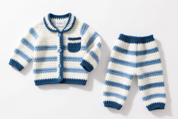 Boys' Crocheted Loungewear
